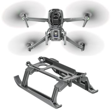DJI Air 3S/3 STARTRC Grey Folding Anti-fall Anti-dirt Landing Gear - 1