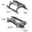 DJI Air 3S/3 STARTRC Grey Folding Anti-fall Anti-dirt Landing Gear - 7