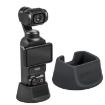 DJI Osmo Pocket 3 STARTRC Silicone Desktop Base Bracket - Black - 1