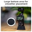 DJI Osmo Pocket 3 STARTRC Silicone Desktop Base Bracket - Black - 4