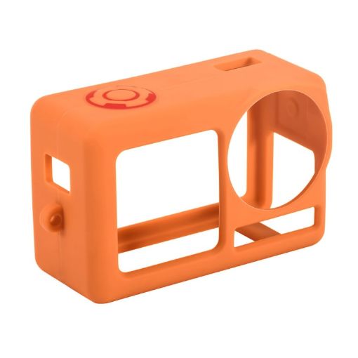 DJI Osmo Action 5 Pro STARTRC Orange Silicone Case with Lens Cover - 1