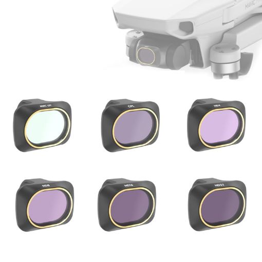 JSR Drone Lens Filter Set for DJI MAVIC Mini - UV, CPL, ND4, ND8, ND16, ND32 - 1