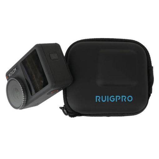 RUIGPRO Mini Portable Storage Box Case for DJI Action 3/4 - Black - 1