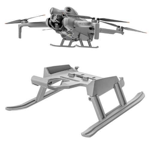 DJI Mini 4 Pro STARTRC Grey Folding Landing Gear Training Rack - 1