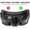 DJI Goggles 2/3 Lens Cover Dust-proof VR Silicone Protector (Black) - 9