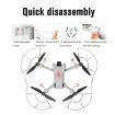 DJI Mini 4 Pro STARTRC Drone Propeller Guard Anti-collision Ring Grey - 6