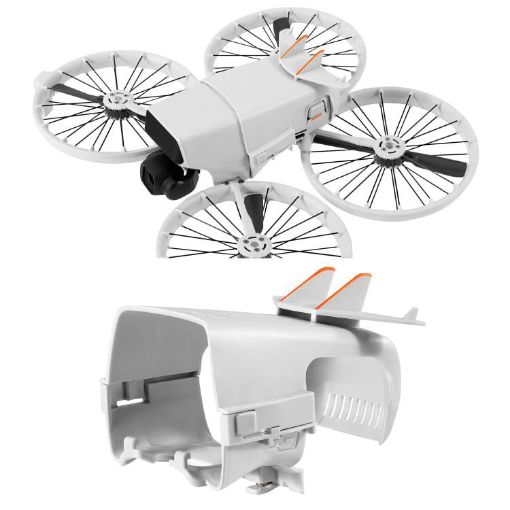 DJI Flip STARTRC Battery Quick-release Tail Cover - Grey - 1