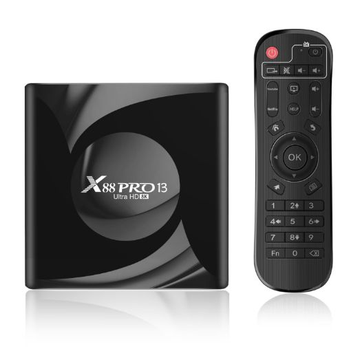 X88 Pro 13 Android 13.0 TV Box, RK3528 Quad-Core, 2GB+16GB, UK Plug - 1