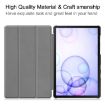 Galaxy Tab S6 T860/T865 Black Leather Case with Holder & Sleep/Wake Function - 9