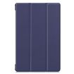Galaxy Tab S6 T860/T865 Dark Blue Leather Case with Holder & Sleep Function - 2