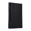 Galaxy Tab S6 T860 Leather Case, Black - Elastic Texture, Holder, Flip - 3