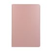 Rose Gold Leather Case for Galaxy Tab S6 T860 with Holder, Flip Design - 2