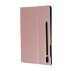 Rose Gold Leather Case for Galaxy Tab S6 T860 with Holder, Flip Design - 3