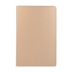 Gold Leather Case with Holder for Galaxy Tab S6 T860 - Voltage Elastic Texture - 2