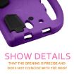 Galaxy 8" Shockproof EVA Bumper Case with Handle & Holder - Purple - 5