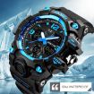 SKMEI 1155B Men's Outdoor Sports Waterproof Large Dial Watch - Black - 7