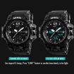 SKMEI 1155B Men's Gold Waterproof Sports Watch with Large Dial - 6
