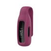 Fitbit Inspire 2 Wine Red Silicone Clip Case Cover Steel Sheet - 5