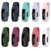 Fitbit Inspire 2 Wine Red Silicone Clip Case Cover Steel Sheet - 7
