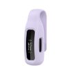 Fitbit Inspire 2 Light Purple Silicone Clip Case Cover Steel Sheet - 5