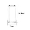 Fitbit Inspire 2 TPU Protective Case Cover - Transparent, Full Coverage - 4