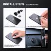 TOPK D21 Magnetic Car Phone Holder Stand - Universal In-car Mount (Black) - 7