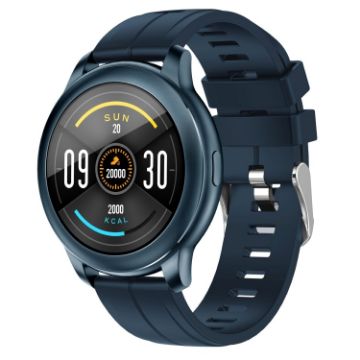 CF22 1.3" IPS Smart Watch, IP67 Waterproof, Sleep/Heart Rate/BP Monitor, Blue - 1