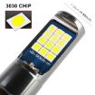 H11 2 PCS DC12-24V Car Fog Lights 24LEDs SMD-3030 White/Lime Light - 5