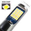 H11 Car Fog Lights 24LEDs SMD-3030 DC12-24V 10.5W White Light 2PCS - 5