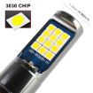 H11 Car Fog Lights 2PCS 24LEDs SMD-3030 DC12-24V/10.5W Gold Light - 5
