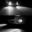 H11/H8 Car Fog Lights 2PCS 24LEDs SMD-3030 White/Lime DC12-24V 8.6W - 8