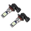 9005 Car Fog Lights 24LEDs SMD-3030 DC12-24V 8.6W Ice Blue 2PCS - 1