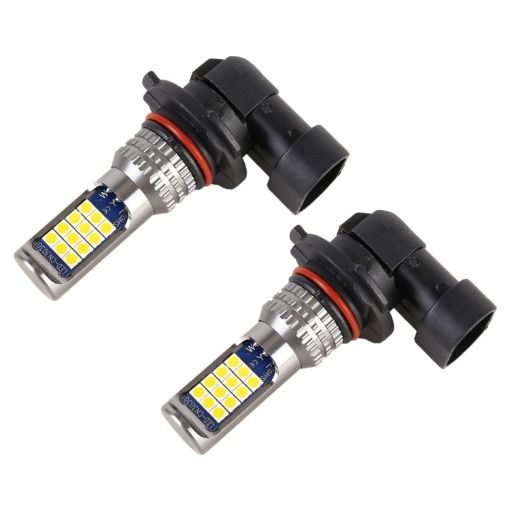 9005 Car Fog Lights 2 PCS 24LEDs SMD-3030 DC12-24V/8.6W Gold Light - 1