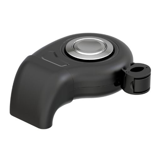 12V Portable Car Dashboard & Seat Hanging Electric Heater Defroster (Black) - 1