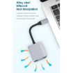 HW-6002 Type-C/USB-C to HDMI + VGA Adapter Converter (Grey) - 9