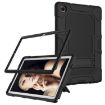 Samsung Galaxy Tab A7 10.4 (2020) Shockproof Case with Holder - Black - 2