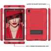 Samsung Galaxy Tab A7 10.4 (2020) Shockproof Case with Holder - Red Black - 3