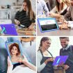 Shockproof Case for Samsung Galaxy Tab A7 10.4 (2020) - Purple Mint Green - 6