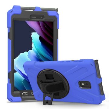 Shockproof Case for Samsung Galaxy Tab Active 3 T570/T575 with Straps - Blue - 1