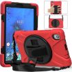 Lenovo Tab M8 (2020) 8" Shockproof Case with Holder & Straps - Red - 6