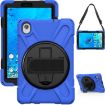 Lenovo Tab M8 (2020) 8" Shockproof Silicone+PC Case w/ Holder & Straps - 7