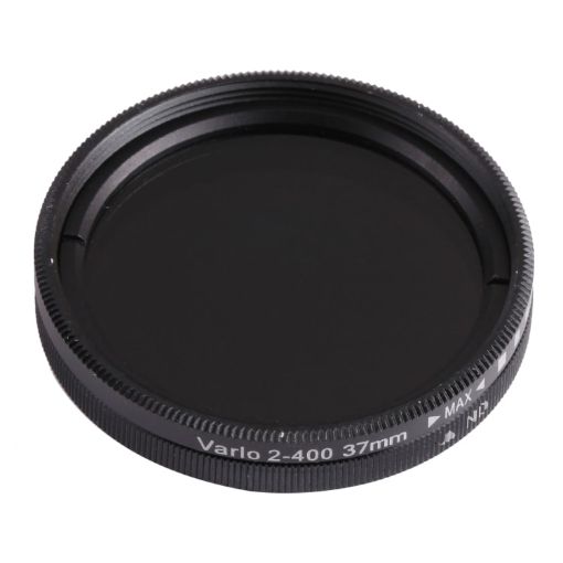 37mm ND Fader Neutral Density Filter, Adjustable ND2-ND400 Variable - 1