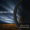 37mm ND Fader Neutral Density Filter, Adjustable ND2-ND400 Variable - 5