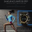 Lokmat MK16 Smart Watch - Waterproof, Info Reminder, Remote Camera, Black - 7