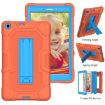 Shockproof Case for Samsung Galaxy Tab A 8.0 (2019) - Orange Blue Holder - 4