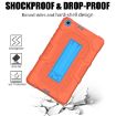 Shockproof Case for Samsung Galaxy Tab A 8.0 (2019) - Orange Blue Holder - 5