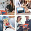Shockproof Case for Samsung Galaxy Tab A 8.0 (2019) - Orange Blue Holder - 6