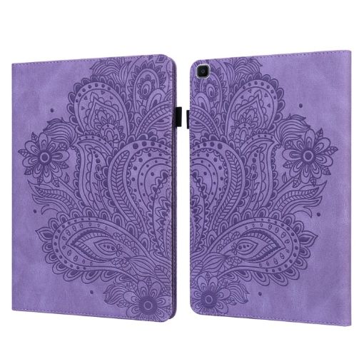 Peacock Embossed Flip Leather Case for Samsung Galaxy Tab A 8.0 (2019) - 1