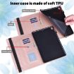 Samsung Galaxy Tab S2 9.7 T815 Rose Gold Peacock Flip Case with Wallet - 9