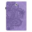 Samsung Galaxy Tab S2 9.7 T815 Peacock Pattern Flip Leather Case Purple - 3